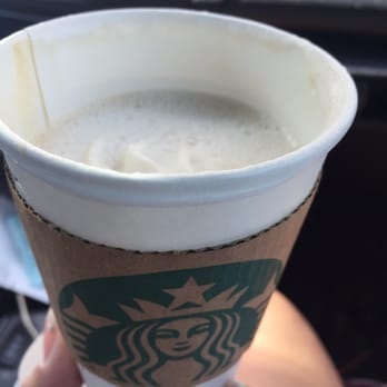 Starbucks - Grande filled 75% of the cup. Upsetting! - Coffee & Tea Near Me - Jacksonville, Florida
