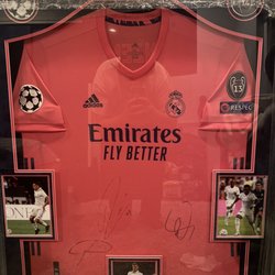 Real Madrid Signed Jersey