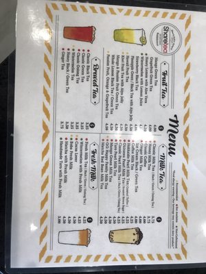 Menu photo 5 Sharetea Plano, TX