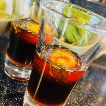 Ahi Sushi Bar - Quail Egg Shooters - Sushi Bars Near Me - Eagle, Idaho Ahi Sushi Bar - Quail Egg Shooters - Sushi Bars Near Me - Eagle, Idaho