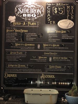 Menu photo 4 Side Iron Bbq Susanville, CA