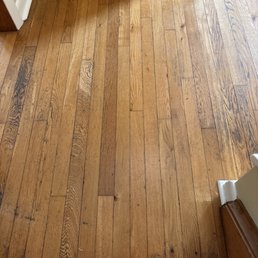 Original (pre refinishing) flooring