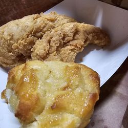 Krispy Krunchy Chicken - Amazing honey biscuit and chicken strips