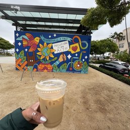 Iced Caramel latte Iced Caramel latte