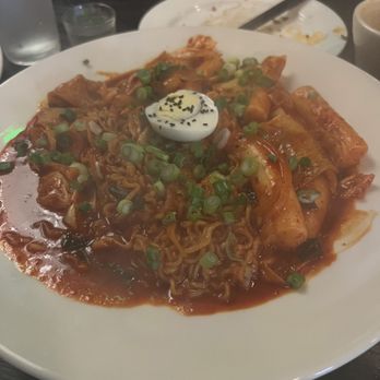 Naan Soju Bang - Tokpoki with ramen noodles (tteokbokki, spicy rice cakes) - Noodles Near Me - San Leandro, California