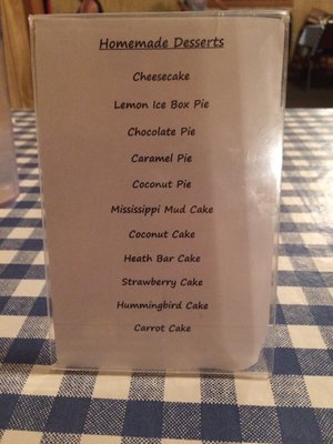 Menu photo 7 The Chatterbox Restaurant Byhalia, MS Menu photo 7 The Chatterbox Restaurant Byhalia, MS