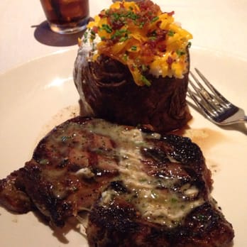 Stoney River - Ribeye and baked potato. - Steakhouses Near Me - Deer Park, Illinois Stoney River - Ribeye and baked potato. - Steakhouses Near Me - Deer Park, Illinois