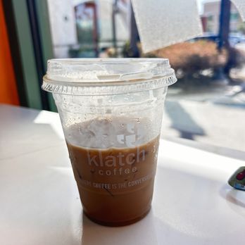 Klatch Coffee - Lavender latte - Coffee & Tea Near Me - Ontario, California
