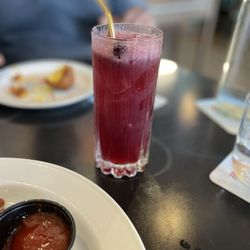 Krewe Restaurant - BlackBerry Cocktail