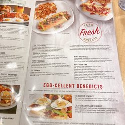 Perkins American Food - Breakfast items.