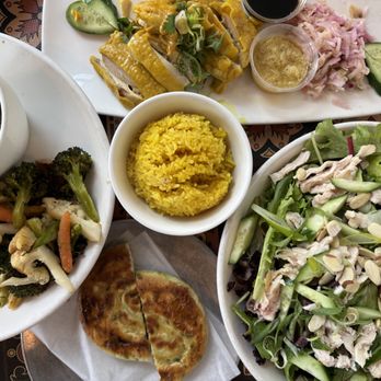 Soup Du Jour - Shitake Mushroom Minced Pork, Scallion Bread, Rotisserie Chicken Salad, Hainanese Chicken Rice - Soup Near Me - San Diego, California Soup Du Jour - Shitake Mushroom Minced Pork, Scallion Bread, Rotisserie Chicken Salad, Hainanese Chicken Rice - Soup Near Me - San Diego, California