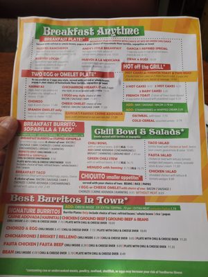 Menu photo 6 Garcia's Kitchen Albuquerque, NM