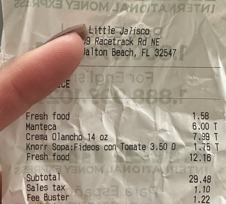 Little Jalisco Market near Seacrest Condominiums in Fort Walton Beach, FL