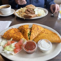 Samantha's Frontier Restaurant - Veggie Quesadilla