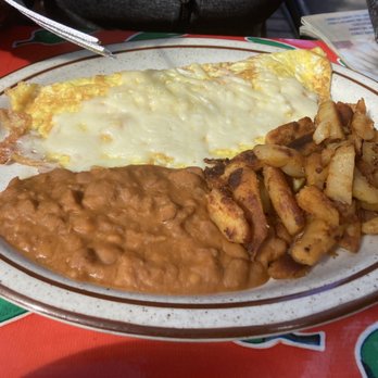 Rose Cafe - Cheese Omelet - Mexican Near Me - Santa Barbara, California