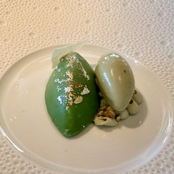 Le Bernardin - Pistachio dessert. - French Near Me - New York, New York Le Bernardin - Pistachio dessert. - French Near Me - New York, New York