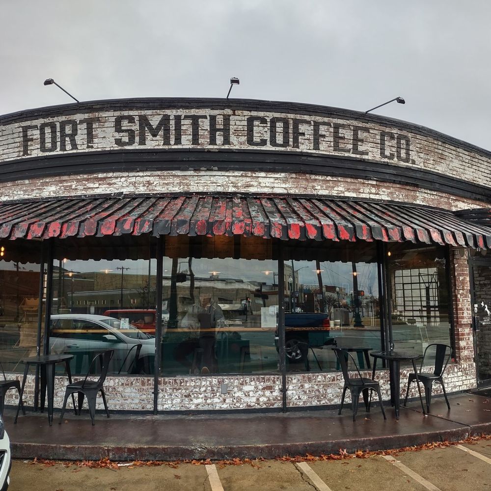 Fort Smith Coffee Co - Former auto garage put to great use! - Coffee & Tea Near Me - Fort Smith, Arkansas Fort Smith Coffee Co - Former auto garage put to great use! - Coffee & Tea Near Me - Fort Smith, Arkansas