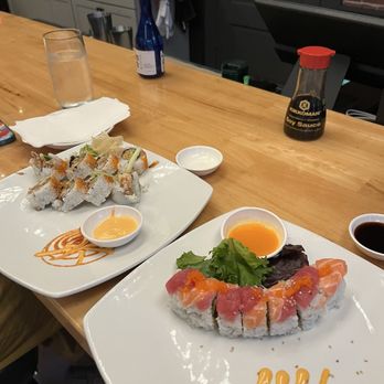 Nori Maki Bar - Spider roll and Honeymoon roll - Sushi Bars Near Me - Fort Collins, Colorado Nori Maki Bar - Spider roll and Honeymoon roll - Sushi Bars Near Me - Fort Collins, Colorado