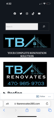 TBA Renovates Logo