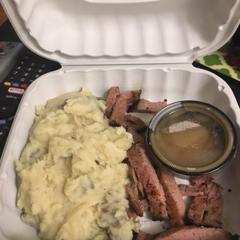 Jack's Urban Eats - Kids size tri tip and mashed potatoes to go - American Near Me - Sacramento, California