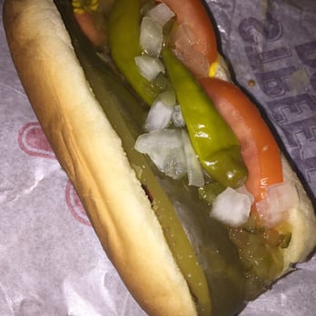 Wienerschnitzel - Chicago dog - Fast Food Near Me - Anaheim, California Wienerschnitzel - Chicago dog - Fast Food Near Me - Anaheim, California