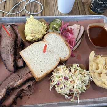 The Pit Room - Museum District - There is beef sausage hiding under the bread! - Barbeque Near Me - Houston, Texas The Pit Room - Museum District - There is beef sausage hiding under the bread! - Barbeque Near Me - Houston, Texas
