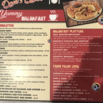 Dom's Diner - Diners Near Me - Flint, Michigan