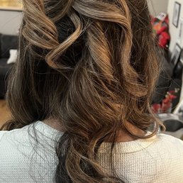 Half up do