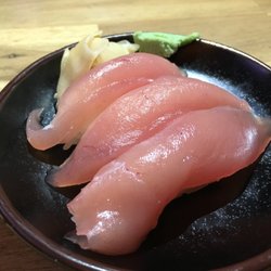 Izakaya Samurai - The lighter the Tuna - the higher grade quality - this is the medium