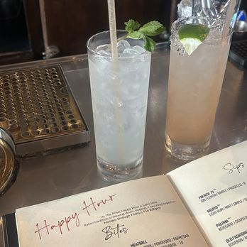 The Rossi Kitchen & Bar - Mojito and Paloma - New American Near Me - Columbus, Ohio