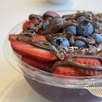 Pure Green - Chocolate Hazelnut Bowl - custom - Acai Bowls Near Me - Carlsbad, California