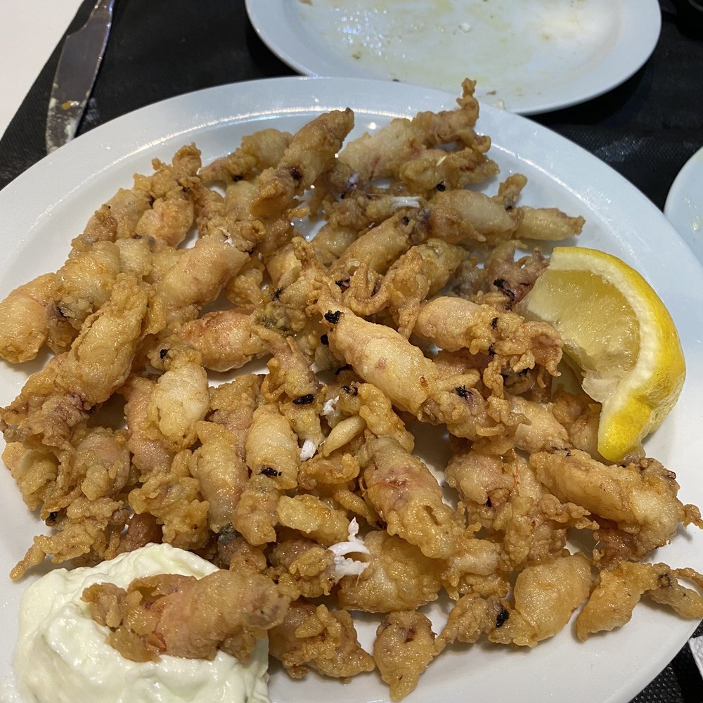 Meson Rincon De Rodri - Puntitas? Small fried squids with aioli...delicious - Seafood Near Me - Granada, GR Meson Rincon De Rodri - Puntitas? Small fried squids with aioli...delicious - Seafood Near Me - Granada, GR