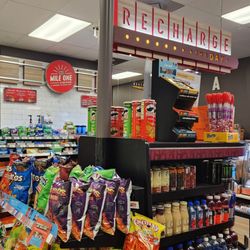 Chevron - Interior, snacks and such.