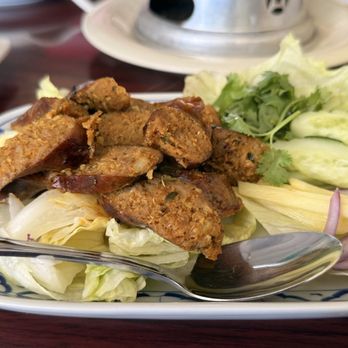 Sweety Hut Thai Restaurant - Isaan Sausage (flavorful!) - Thai Near Me - West Covina, California Sweety Hut Thai Restaurant - Isaan Sausage (flavorful!) - Thai Near Me - West Covina, California