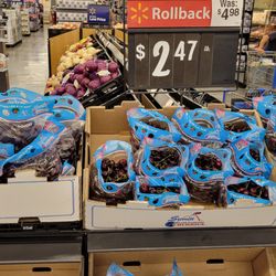 Walmart - Bing cherries on sale