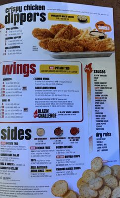 Menu photo 2 Buffalo Wild Wings Morrisville, NC