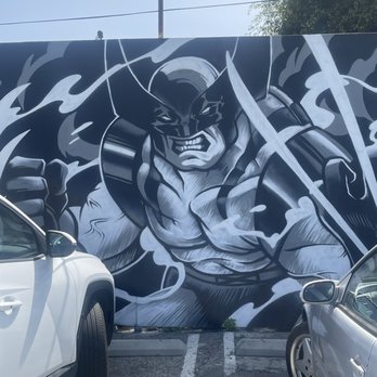 Alibi Coffee - Parking lot art - Coffee & Tea Near Me - Los Angeles, California