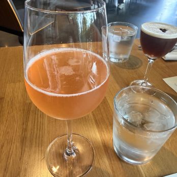 Trust - Hibiscus passion fruit mimosa - New American Near Me - San Diego, California
