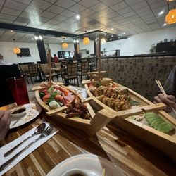 Little House - The Love Boat with a couple extra super yummy rolls!!!