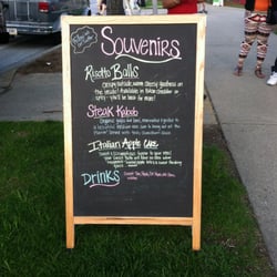 Far-Out Fred's Food Truck - Here are the side options.