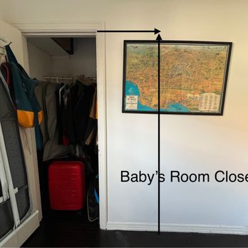 Vazquez Home Solutions - The Before of the baby's room closet door - Handyman Near Me Vazquez Home Solutions - The Before of the baby's room closet door - Handyman Near Me