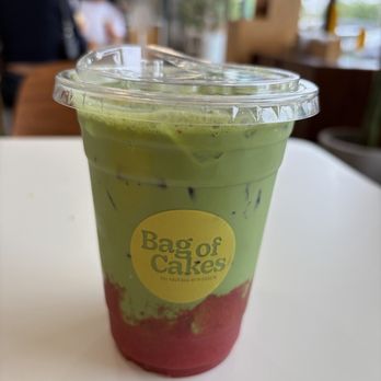 Bag of Cakes - Strawberry matcha - Bakeries Near Me - Fullerton, California Bag of Cakes - Strawberry matcha - Bakeries Near Me - Fullerton, California