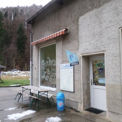 Forellenzucht Am Lachsbach - Verkaufsladen aussen