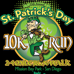St. Patrick's Day 10k Run - 2015 Logo