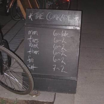 The Comrade - Lounges Near Me - Toronto, Ontario