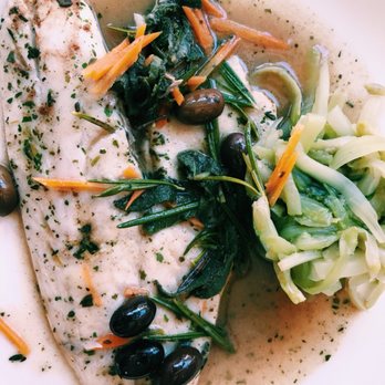 Osteria Trefanti - Sea bass with chicory, olives, and garam masala curry - Seafood Near Me - Venezia, VE