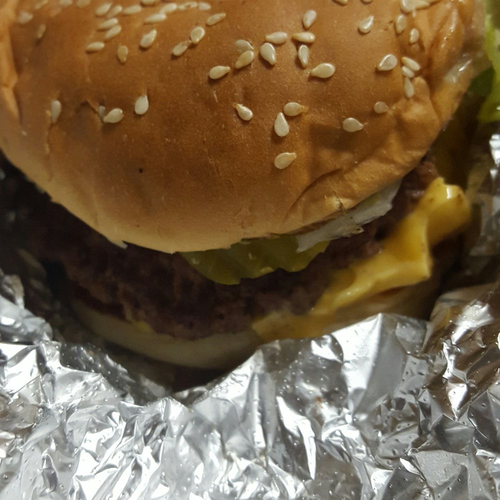 Five Guys - Bacon cheeseburger - Burgers Near Me - Poughkeepsie, New York Five Guys - Bacon cheeseburger - Burgers Near Me - Poughkeepsie, New York