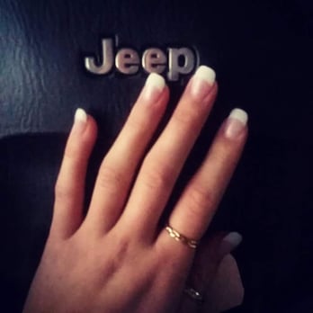 V Nail Spa - French - matte top coat - Nail Salons Near Me - Los Angeles, California V Nail Spa - French - matte top coat - Nail Salons Near Me - Los Angeles, California