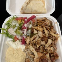 SHAWARMA CHICKEN PLATE