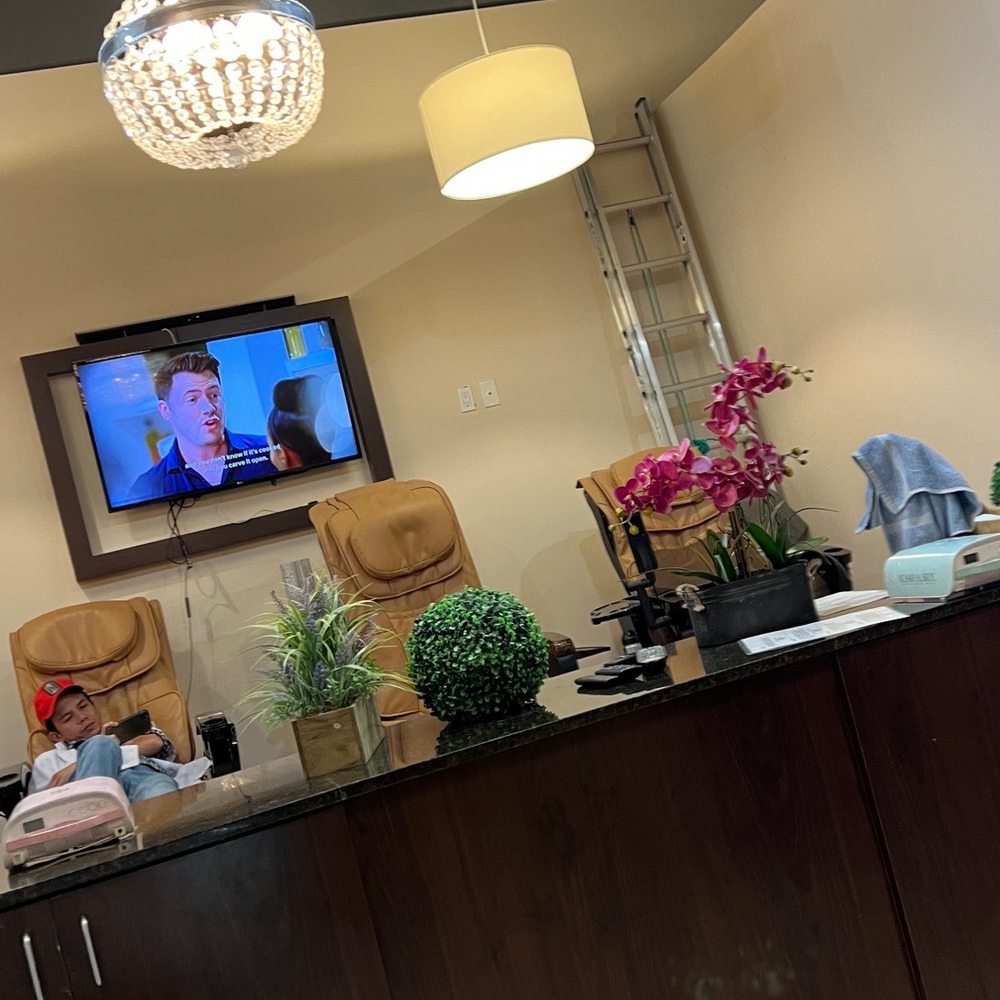 Blossom Nail Spa - The view from a pedicure chair - Nail Salons Near Me - Riverview, Florida Blossom Nail Spa - The view from a pedicure chair - Nail Salons Near Me - Riverview, Florida